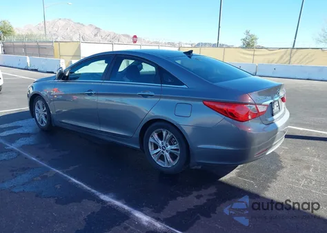 2012 Hyundai Sonata Limited z USA, uszkodzony, nr VIN 5NPEC4AC0CH332427